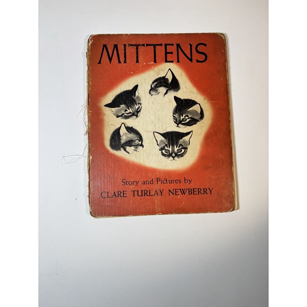 Mittens by Clare Turlay Newberry (1936) HC Poor Condition